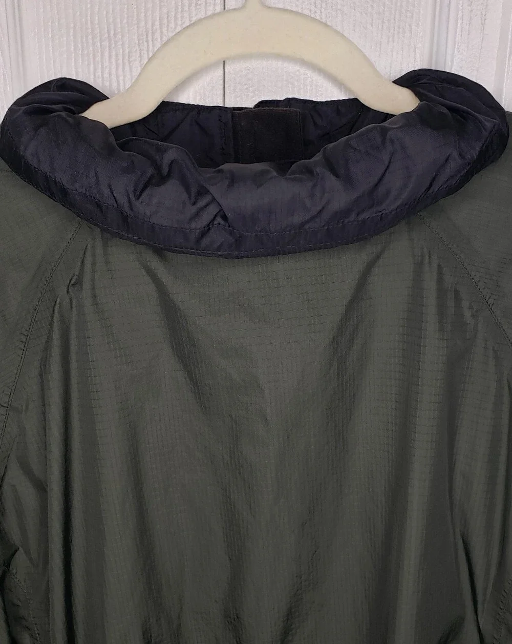 Marmot 3 in 1 Men's Drab Olive Green Hooded Rain Jacket Fleece Pockets Vents L
